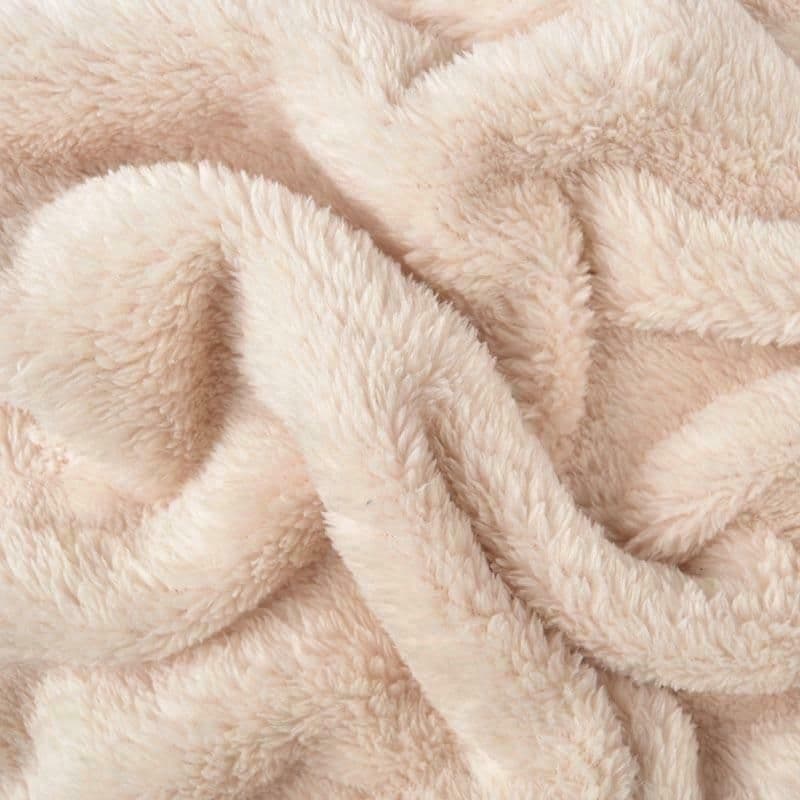 CERISE Double Sided Supersoft Cuddlesoft Velboa Fabric Material 